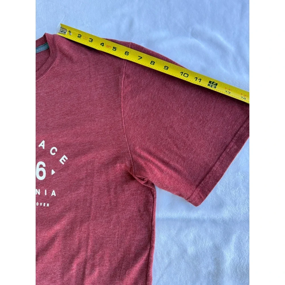 The North Face Shirt Heather Red‎ Mens L 1966 California Gorpcore Short Sleeve